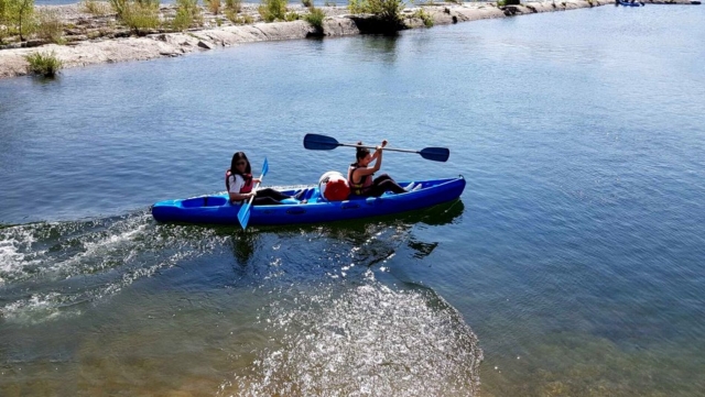  Actividad deportiva en kayak 