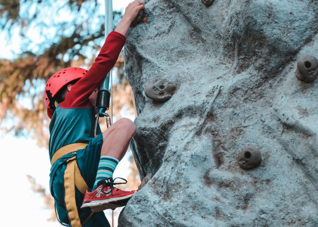  Los niños también pueden escalar 