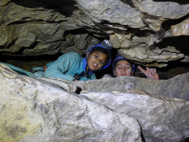 Iniciación a la espeleología en Ariège 