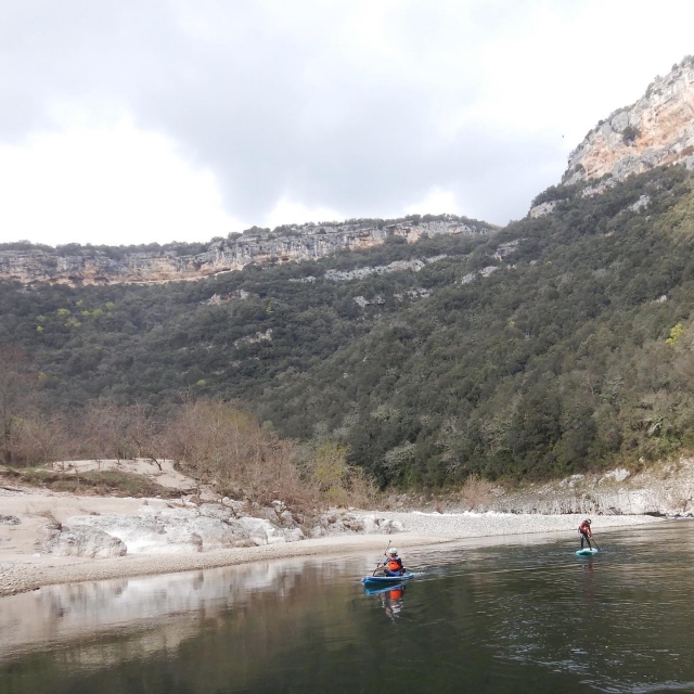  Actividad refrescanle en Ardeche