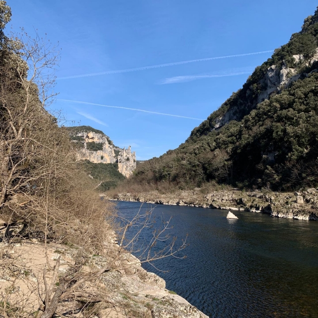  Magnífico panorama de la reservación natural de Ardèche 
