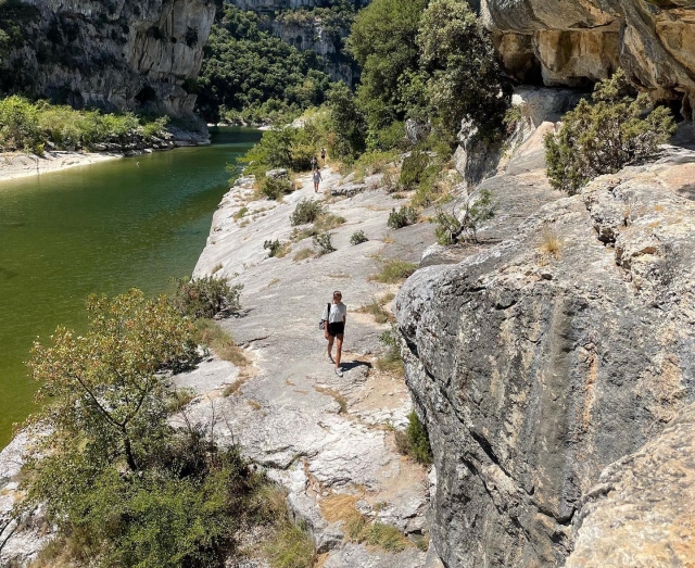  La calma del camicrema en Ardèche
