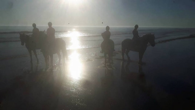  Balade à cheval au puesta de sol