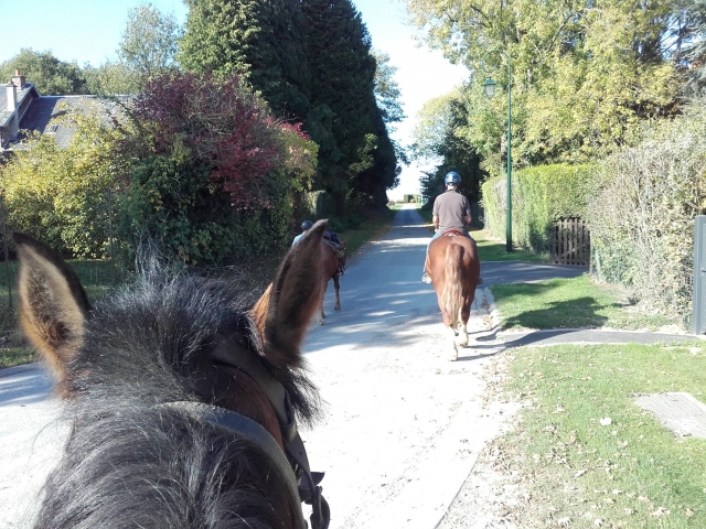 Pbaños a caballo en el Aisne 