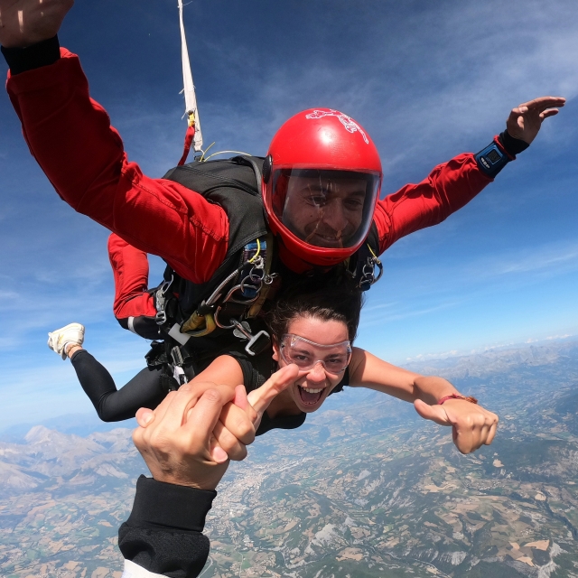 Salto en paracaídas sobre Tallard