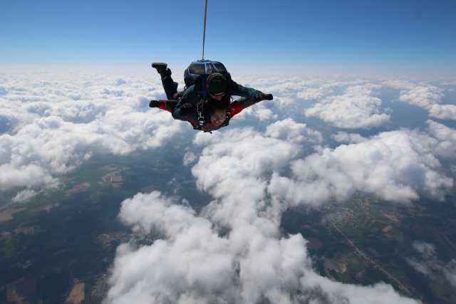  Baptême de saut en parachule dans el norte