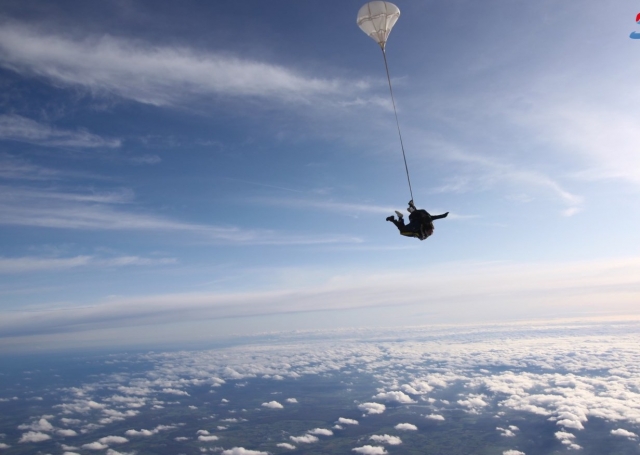  Ouverture du parachule 