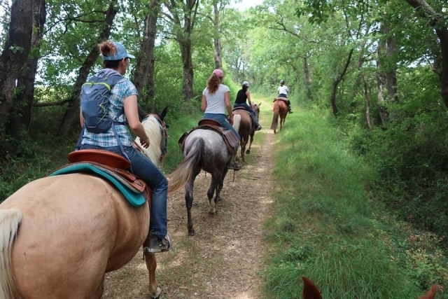  Pbaños a caballo por los bosques de Ariège 