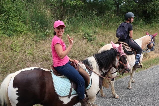  Salida para subir a caballo en el sur 