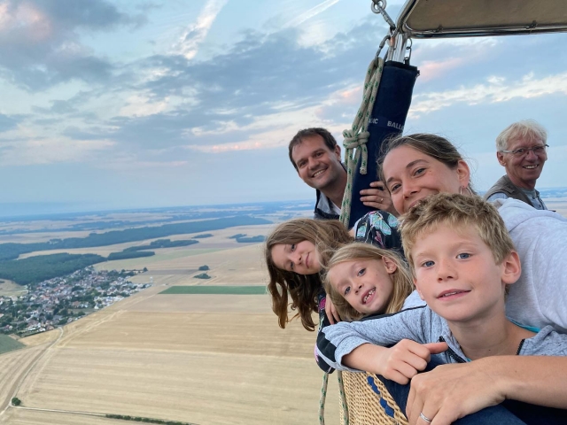 Vuelo de descubrimiento en globo para toda la familia