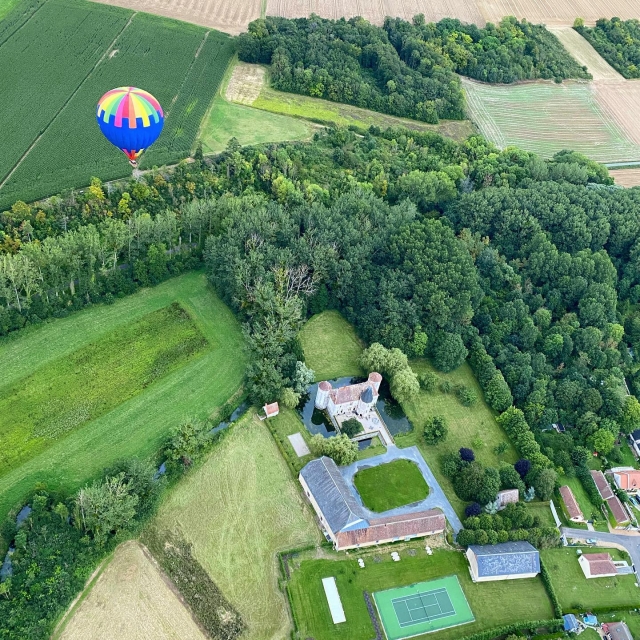  Vuelo sobre los castillos de Eure-et-Loir 