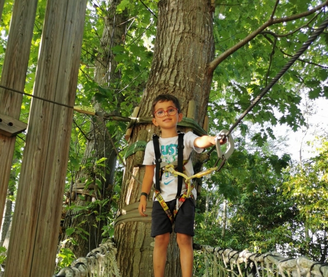  Un circuito de aventuras sólo para niños en los Pirineos Atlánticos 