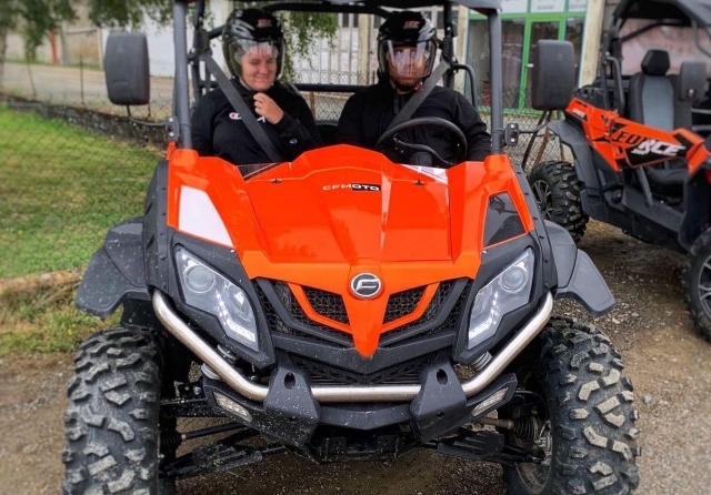  Listo para el paseo en buggy 