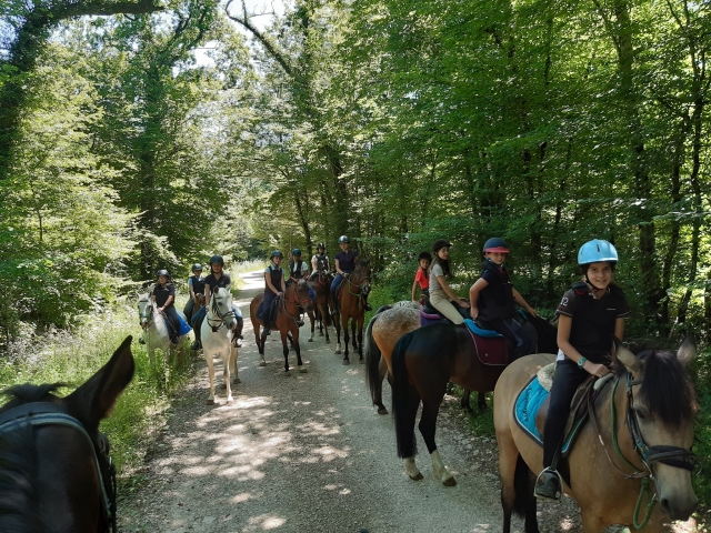  Divertido paseo a caballo en el doble