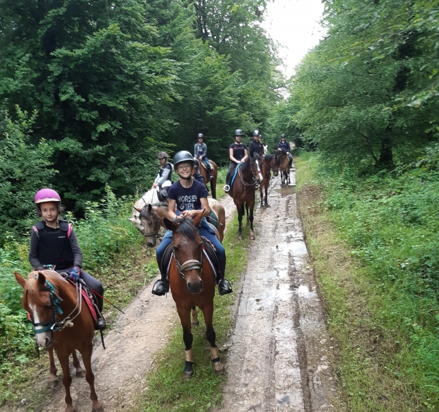  Paseo a caballo para toda la familia 