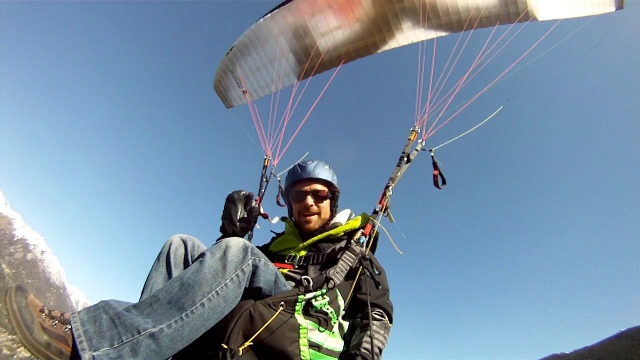 Vuelo en parapenle en Serre Chevalier 