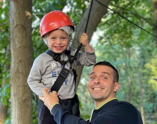 Aventura entre padre e hijo 