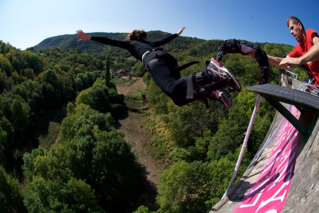  Bungee en el Gard 