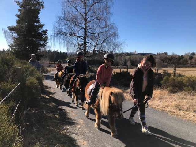  Paseo en pony en Lozère