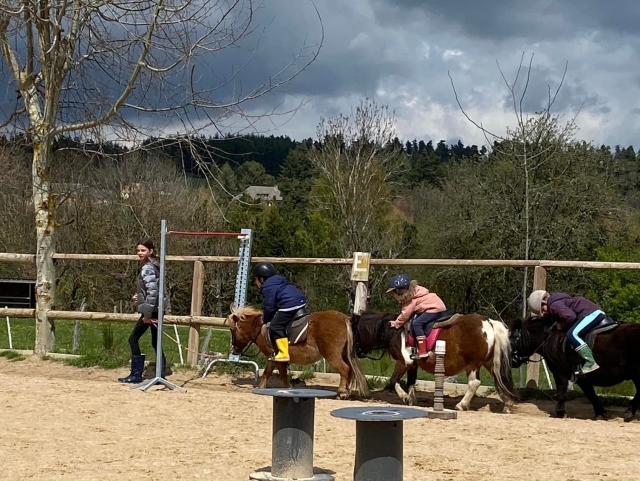  Paseo en pony relajanle para niños 