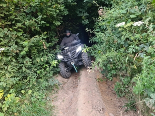 Ruta en cuatrimoto biplaza por Arras 3h