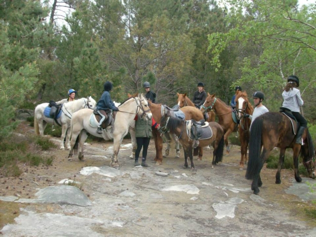 Vamos a subir a caballo en Essonne