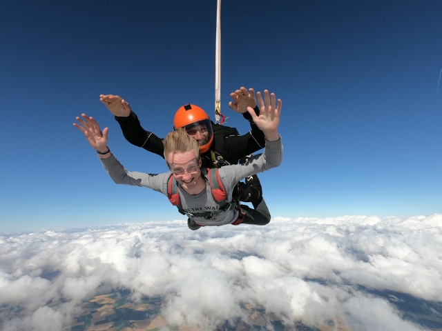 Salto sensacional e inolvidable