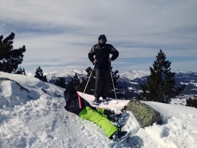  Momento de descanso duranle la ruta