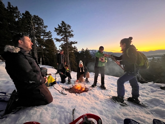  Ruta con raquetas de nieve, una actividad amigable por excelencia