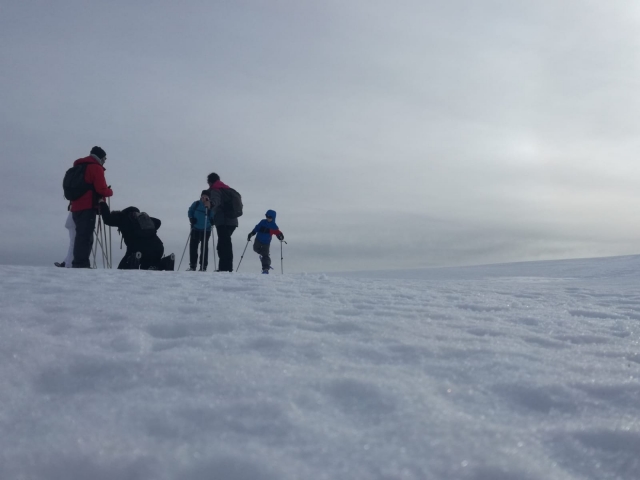 Medio día con raquetas de nieve en el Pirineo Oriental 