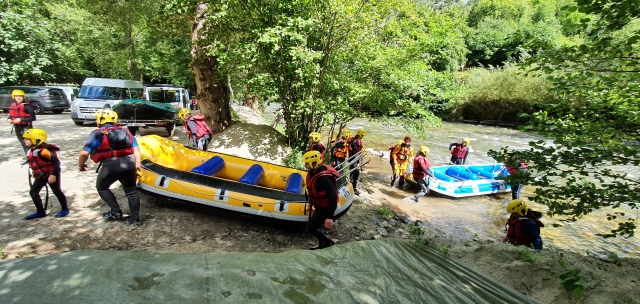 Botadura de la balsa 