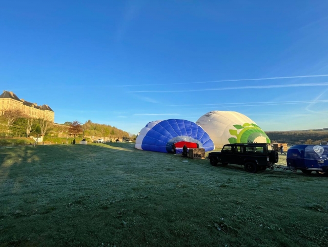  Fin del vuelo en globo aerostático 
