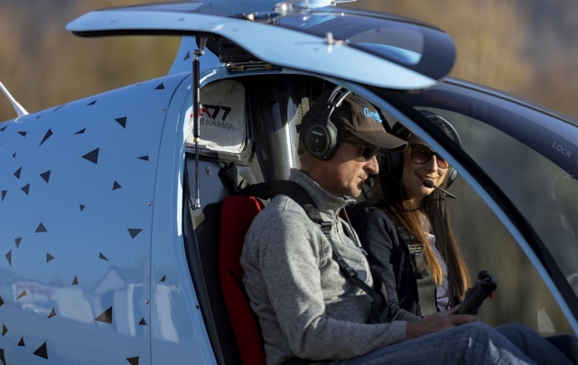  Vuelo en helicóptero con nuestro experimentado piloto