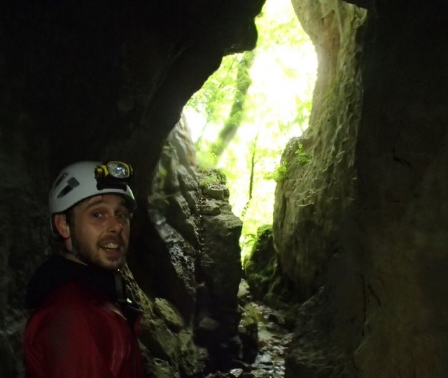  Llegada a la salida de la gruta 