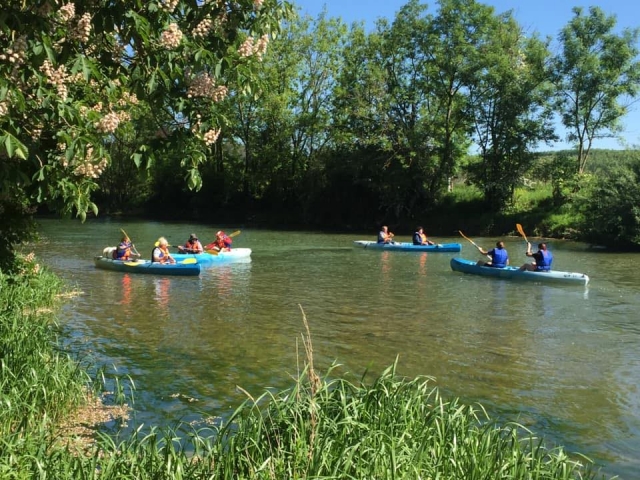  Excursión en kayak por el río Armançon