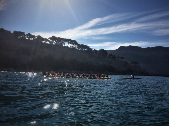 Tarde en kayak de mar con toda la familia 