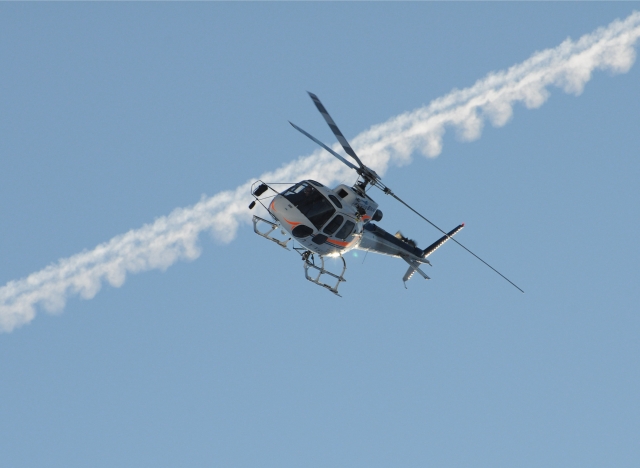 Vuelo en helicóptero sobre Megève