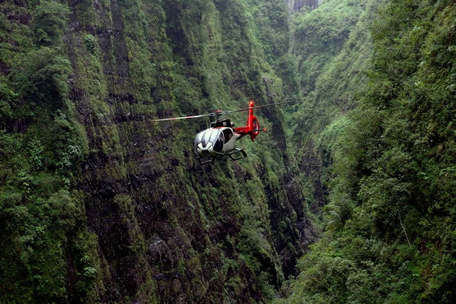 Vuelo en helicóptero por los circos de la Isla de la Reunión 