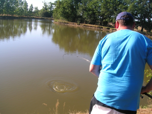 Día de pesca en agua dulce 