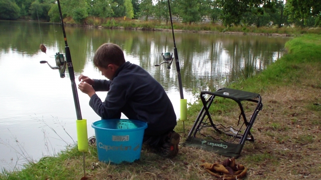 Pesca al spinning para niños 