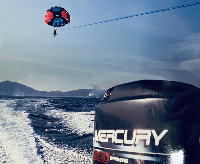  Experiencia de parasailing cerca de Porticcio