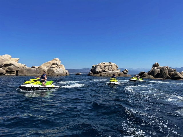  Navegación por las aguas del sur de Córcega en jet ski 