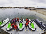 Paseo de 1 hora en jet ski biplaza en Préfailles