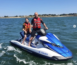 Paseo de 2 horas en jet ski biplaza en Préfailles