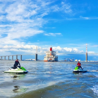 Renta de jet ski con licencia en Préfailles 2 horas
