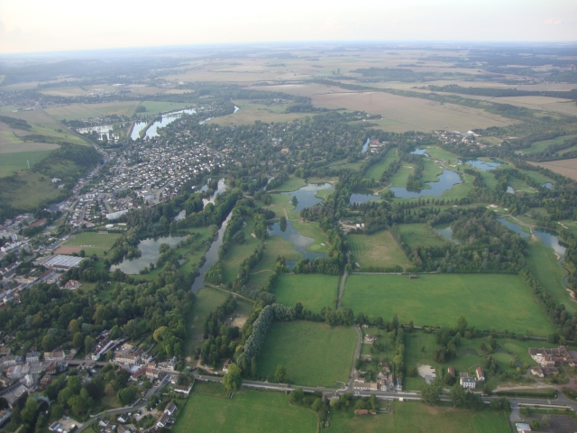  Vuelo sobre Ivry-la-Bataille en paramotor 