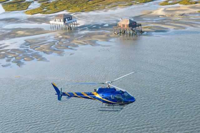  Vuelo en helicóptero sobre las Cabanes Tchanquées