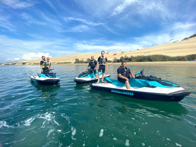  Jet ski cerca de la Duna de Pilat 