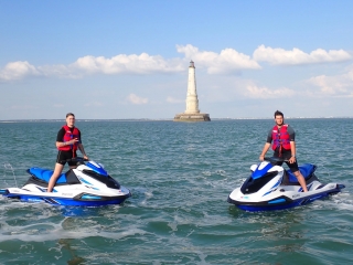 Ruta en jet ski por el faro de Cordouan + fotos 1h 40min
