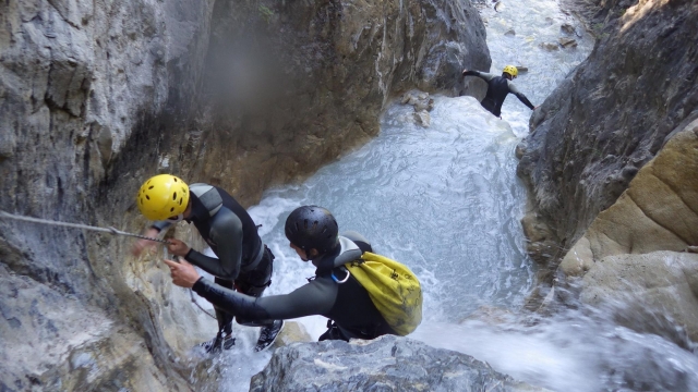  Rappel en Cañón Couleau 